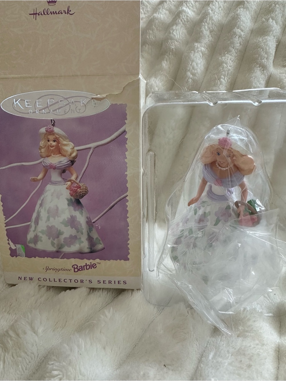 Hallmark Keepsake Springtime Barbie 1994 Ornament Collector Series w/ Box